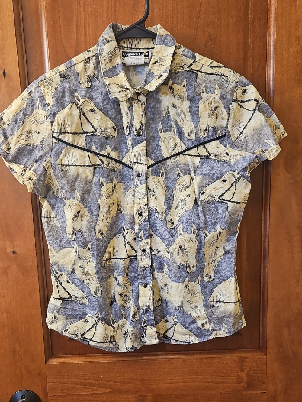 Kids Panhandle Slim Western Wear Sizr Small Button Up Shirt